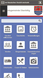 Mobile Screenshot of oberbillig.de