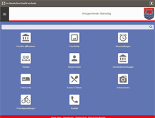 Tablet Screenshot of oberbillig.de
